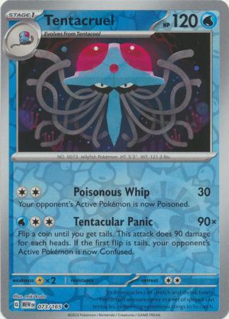 Tentacruel [Reverse Holo] #073/165 - 151