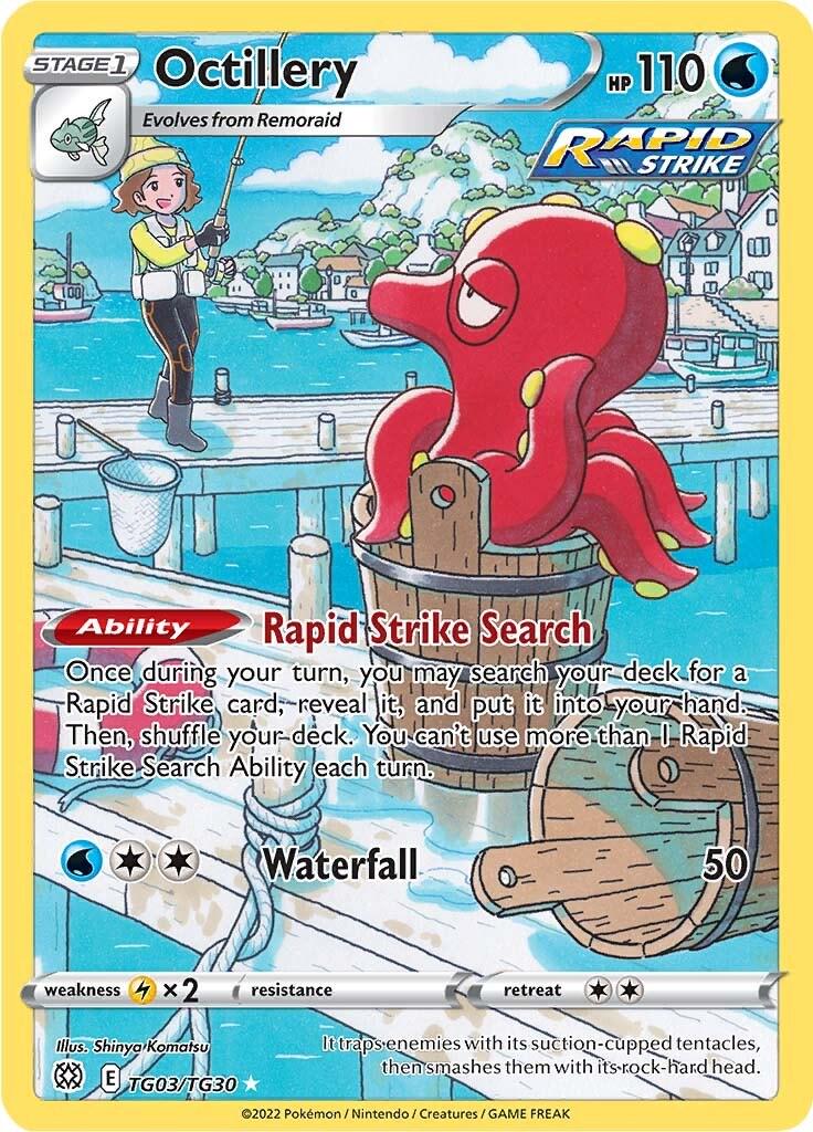 Octillery [Holo Rare] #TG03/TG30 - Brilliant Stars