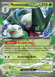Meowscarada ex [Double Rare] #015/193 - Paldea Evolved