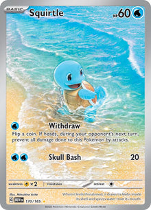 Squirtle [Illustration Rare] #170/165 - Pokemon 151