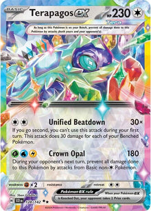 Terapagos ex [Double Rare] #128/142 - Stellar Crown