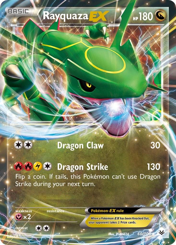 Rayquaza ex [Ultra Rare] #60/108 - Roaring Skies