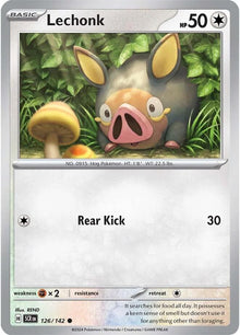 Lechonk [Common] #126/142 - Stellar Crown