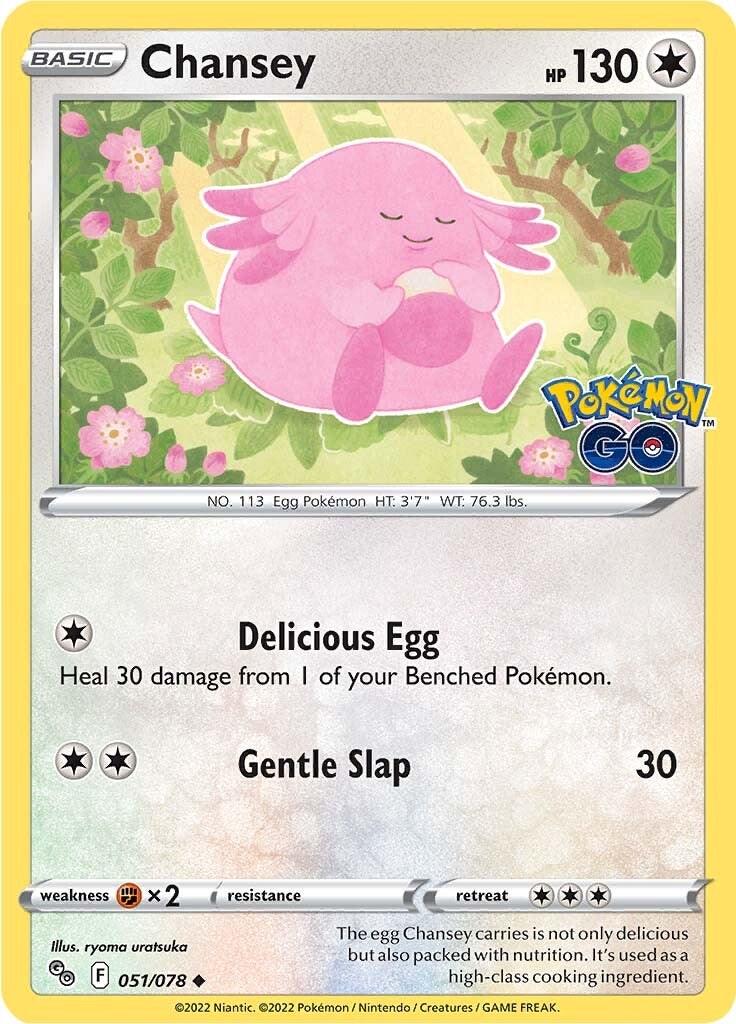 Chansey [Common] #051/078 - Pokemon Go