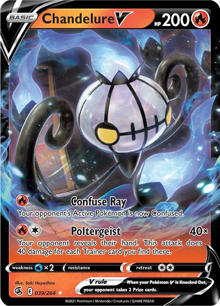 Chandelure V [Ultra Rare] #039/264 - Fusion Strike