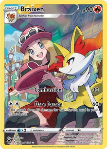 Braixen [Ultra Rare] #TG01/TG30 - Silver Tempest