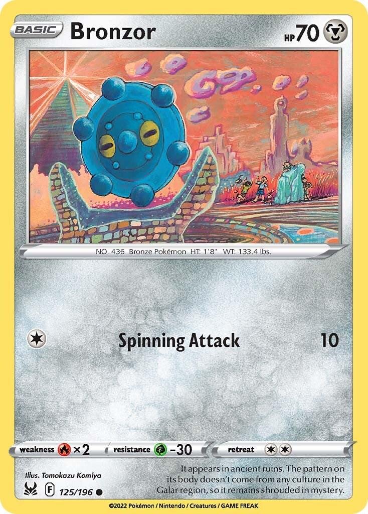 Bronzor [Common] #125/196 - Lost Origin