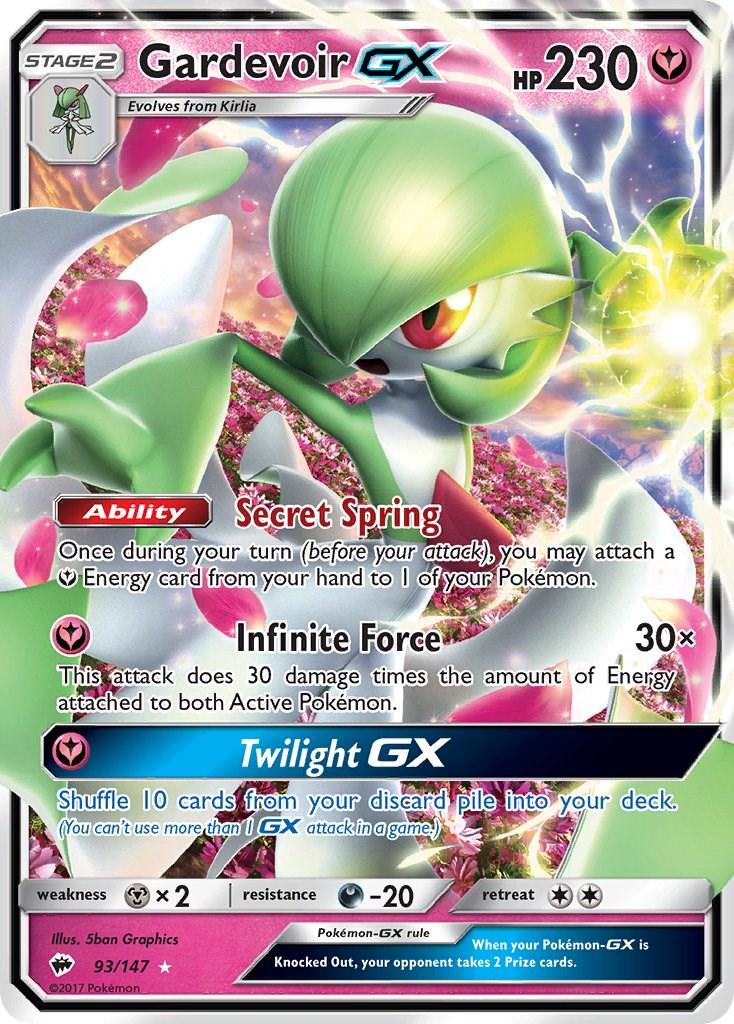 Gardevoir GX [Ultra Rare] #93/147 - Burning Shadows