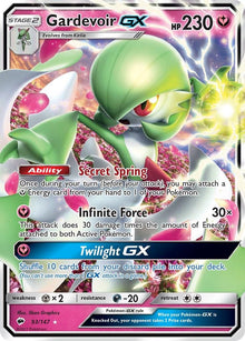 Gardevoir GX [Ultra Rare] #93/147 - Burning Shadows