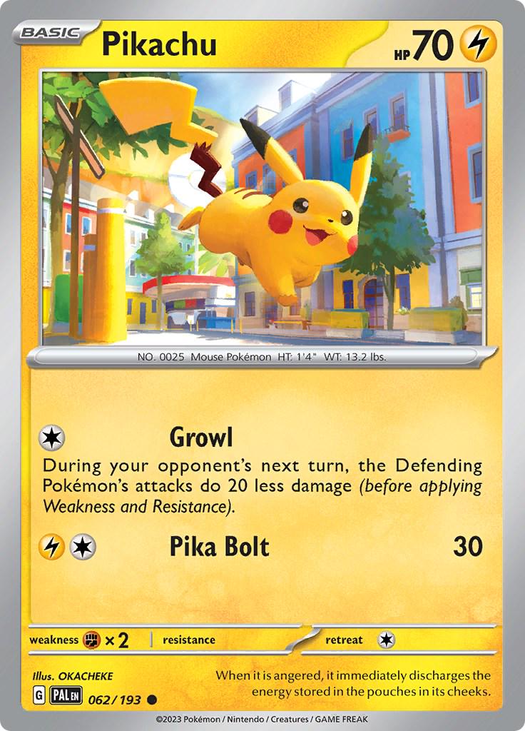 Pikachu [Common] #062/193 - Paldea Evolved