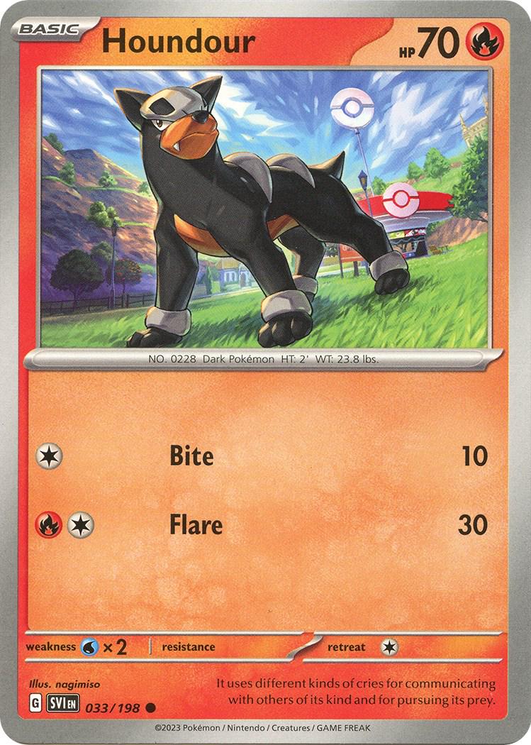Houndour [Common] #033/198 - Scarlet & Violet