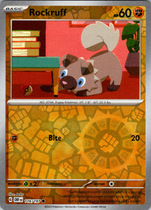 Rockruff [Reverse Holo] #116/197 - Obsidian Flames