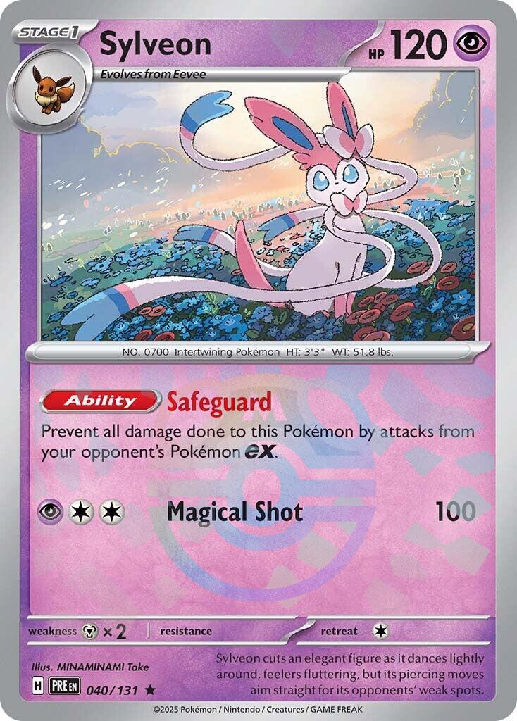 Sylveon [Master Ball] PRE #040/131 - Prismatic Evolutions