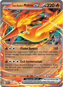 Team Rocket's Moltres ex [Double Rare] DRI #031/182