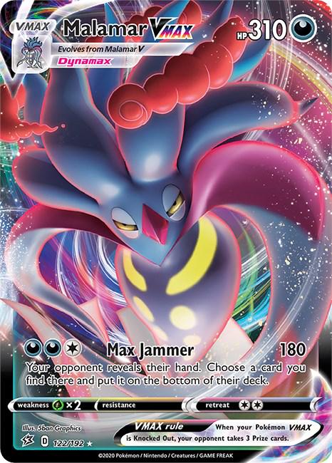 Malamar VMAX [Ultra Rare] #122/192 - Rebel Clash
