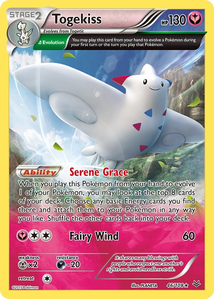 Togekiss [Holo Rare] #46/108 - Roaring Skies