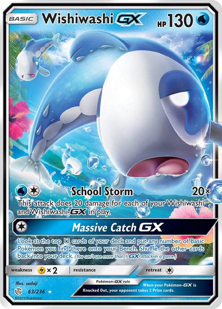 Wishiwashi GX [Ultra Rare] #63/236- Cosmic Eclipse
