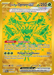 Teal Mask Ogerpon ex [Secret Rare] #177/131 - Prismatic Evolutions