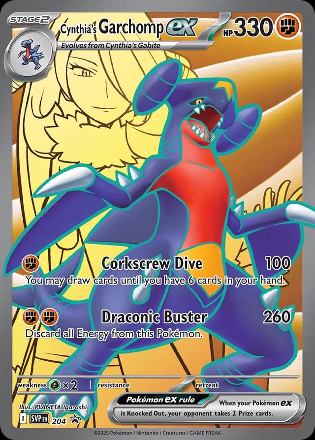 Cynthia's Garchomp [Promo] #204