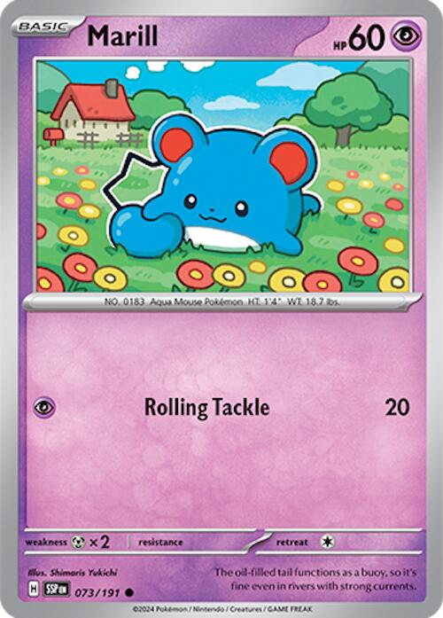 Marill [Common] #073/191 - Surging Sparks