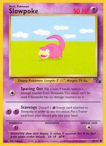 Slowpoke [Common] #55/62 - Fossil