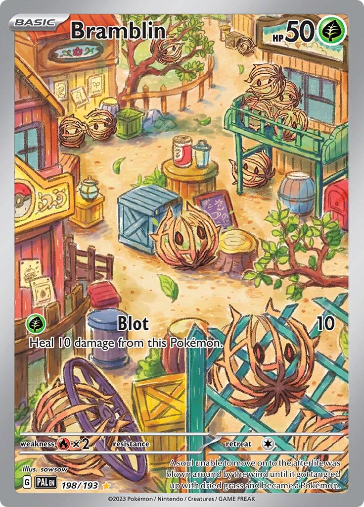 Bramblin [Illustration Rare] #198/193 - Paldea Evolved