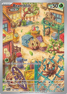 Bramblin [Illustration Rare] #198/193 - Paldea Evolved