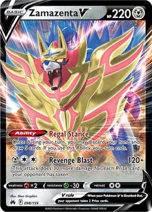 Zamazenta V [Ultra Rare] #098/159 - Crown Zenith