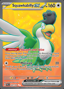 Squawkabilly ex [Full Art Ultra Rare] #247/193 - Paldea Evolved