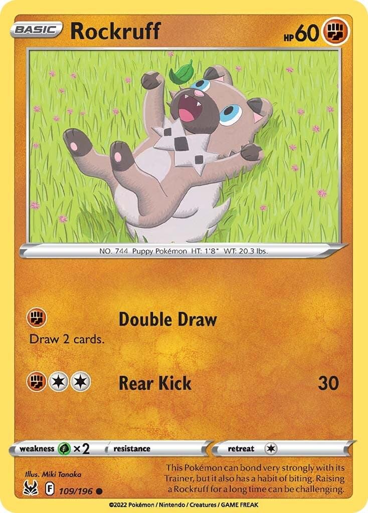 Rockruff [Common] #109/196 - Lost Origin