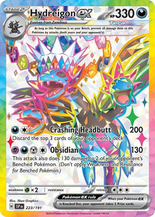 Hydreigon ex [Full Art Ultra Rare] #223/191 - Surging Sparks