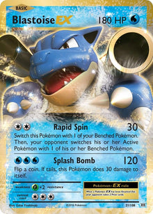 Blastoise EX [Ultra Rare] #21/108 - Evolutions
