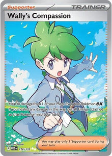 Wally's Compassion [Full Art Ultra Rare] #176/132 - Mega Evolution