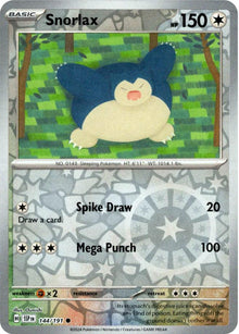 Snorlax [Reverse Holo] #144/191 - Surging Sparks