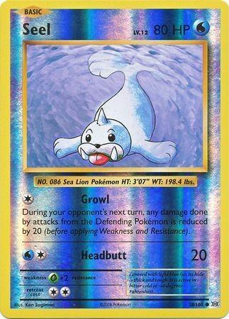 Seel [Reverse Holo] #28/108 - Evolutions