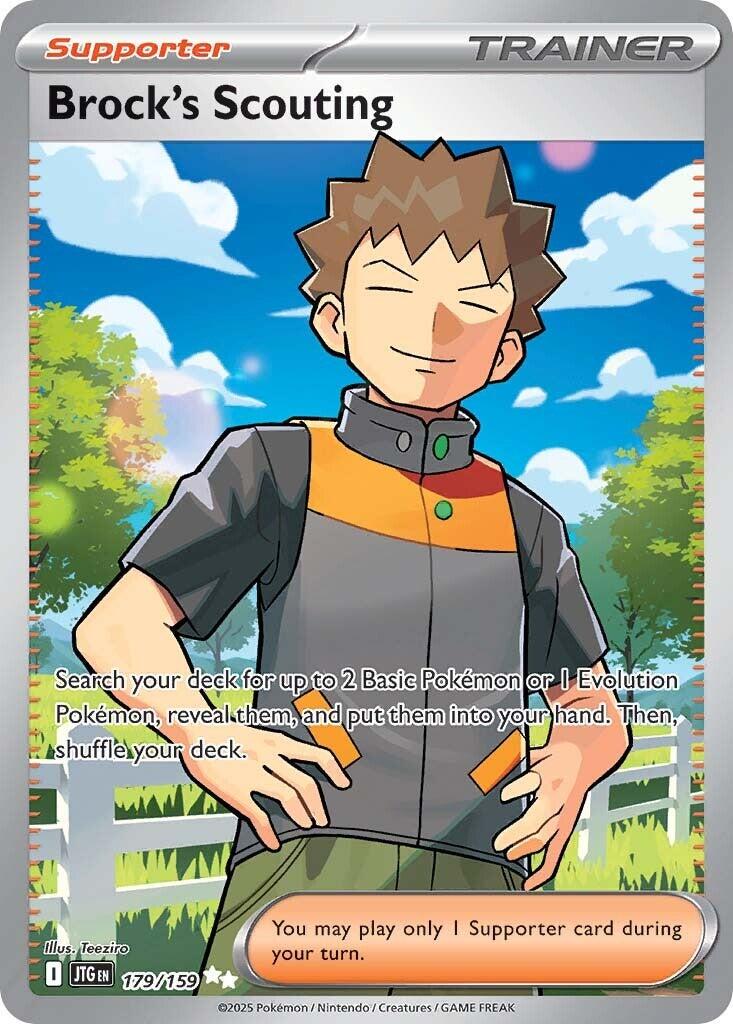 Brock's Scouting [Ultra Rare] #179/159 - Journey Together