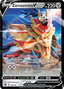Zamazenta V [Ultra Rare] #105/172 - Brilliant Stars