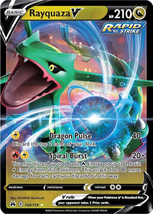 Rayquaza V [Ultra Rare] #100/159 - Crown Zenith