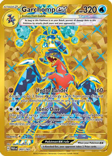Garchomp ex [Hyper Rare] PAR #260/182 - Paradox Rift