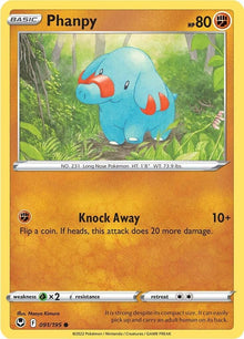 Phanpy [Common] #091/195 - Silver Tempest
