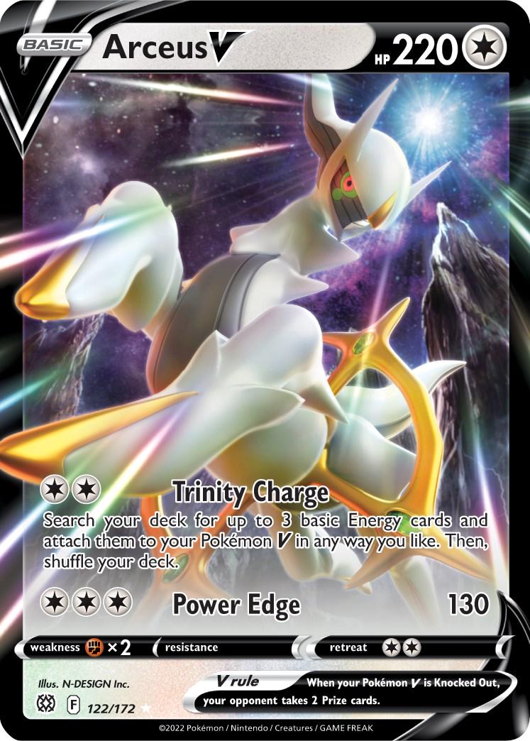Arceus V [Ultra Rare] #122/172 - Brilliant Stars