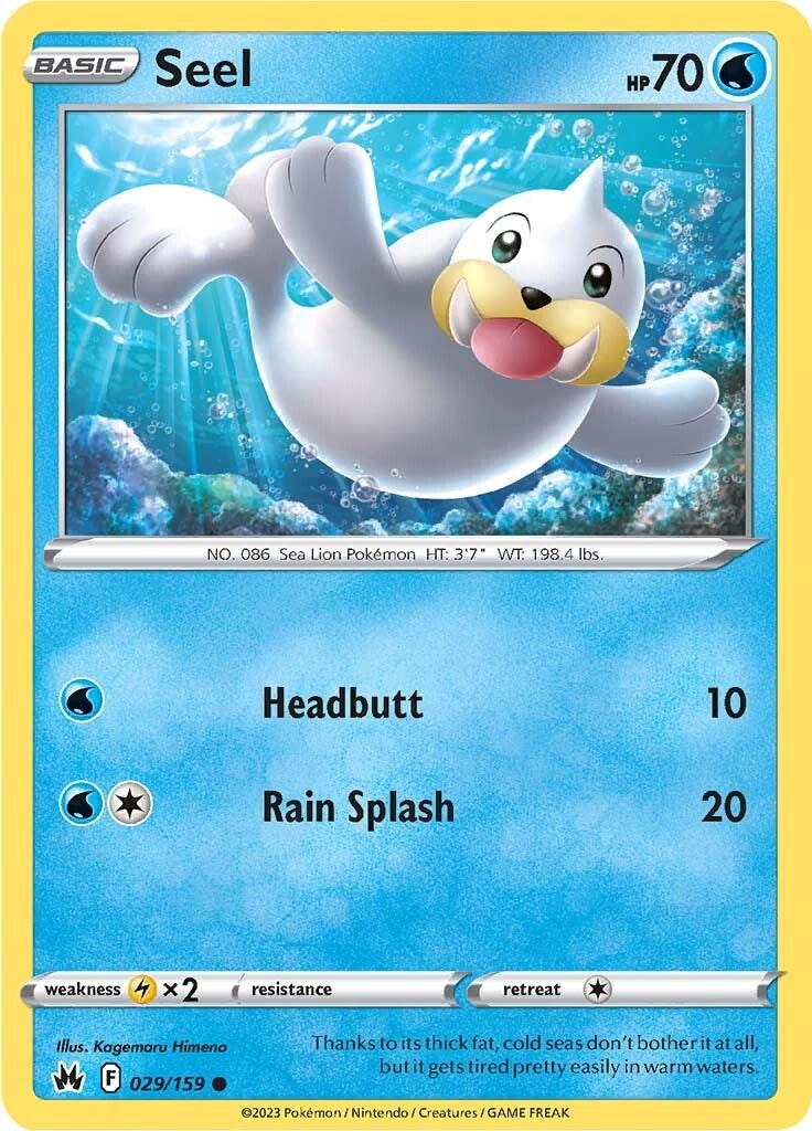 Seel [Common] #029/159 - Crown Zenith
