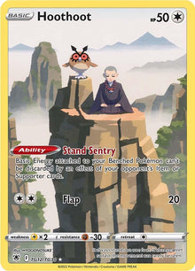 Hoothoot [Holo Rare] #TG12/TG30 - Astral Radiance