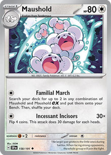 Maushold [Uncommon] #158/191 - Surging Sparks