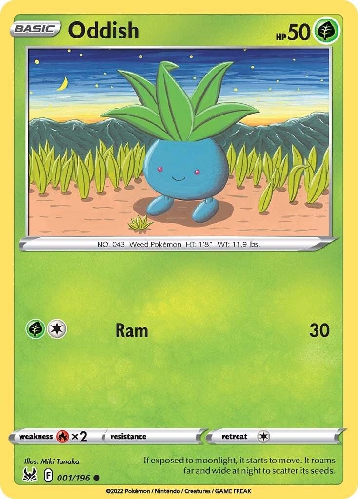 Oddish [Common] #001/196 - Lost Origin