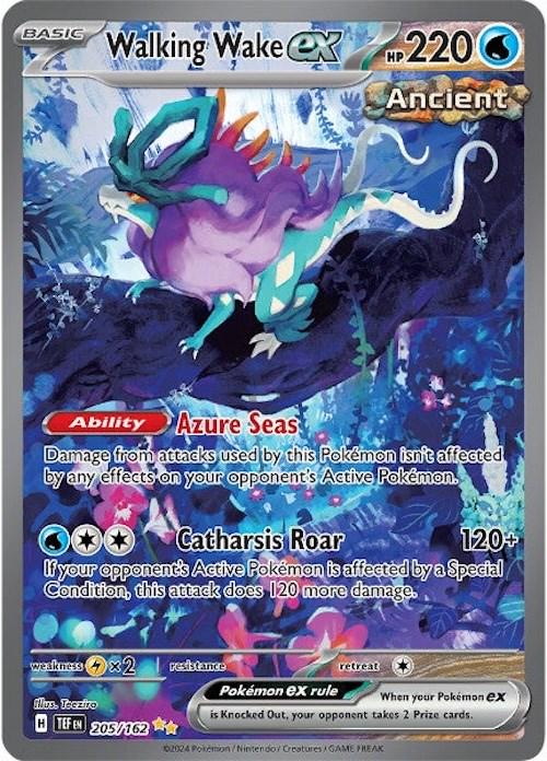 Walking Wake ex [Special Illustration Rare] #205/162 - Temporal Forces
