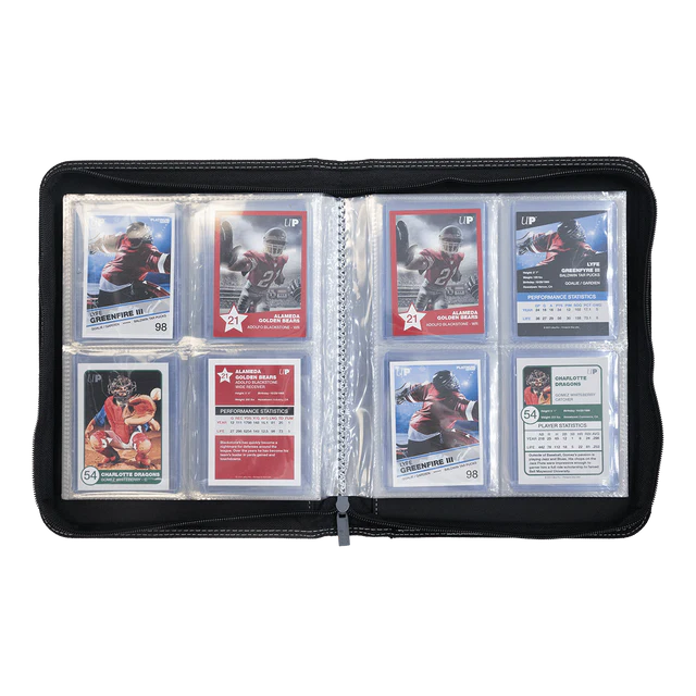 Ultra Pro: 4-Pocket Zippered Toploader Pro-Binder