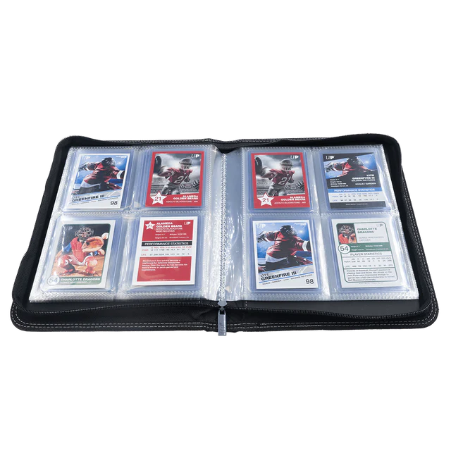 Ultra Pro: 4-Pocket Zippered Toploader Pro-Binder