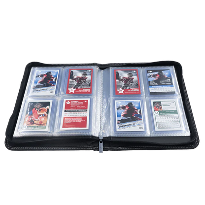 Ultra Pro: 4-Pocket Zippered Toploader Pro-Binder