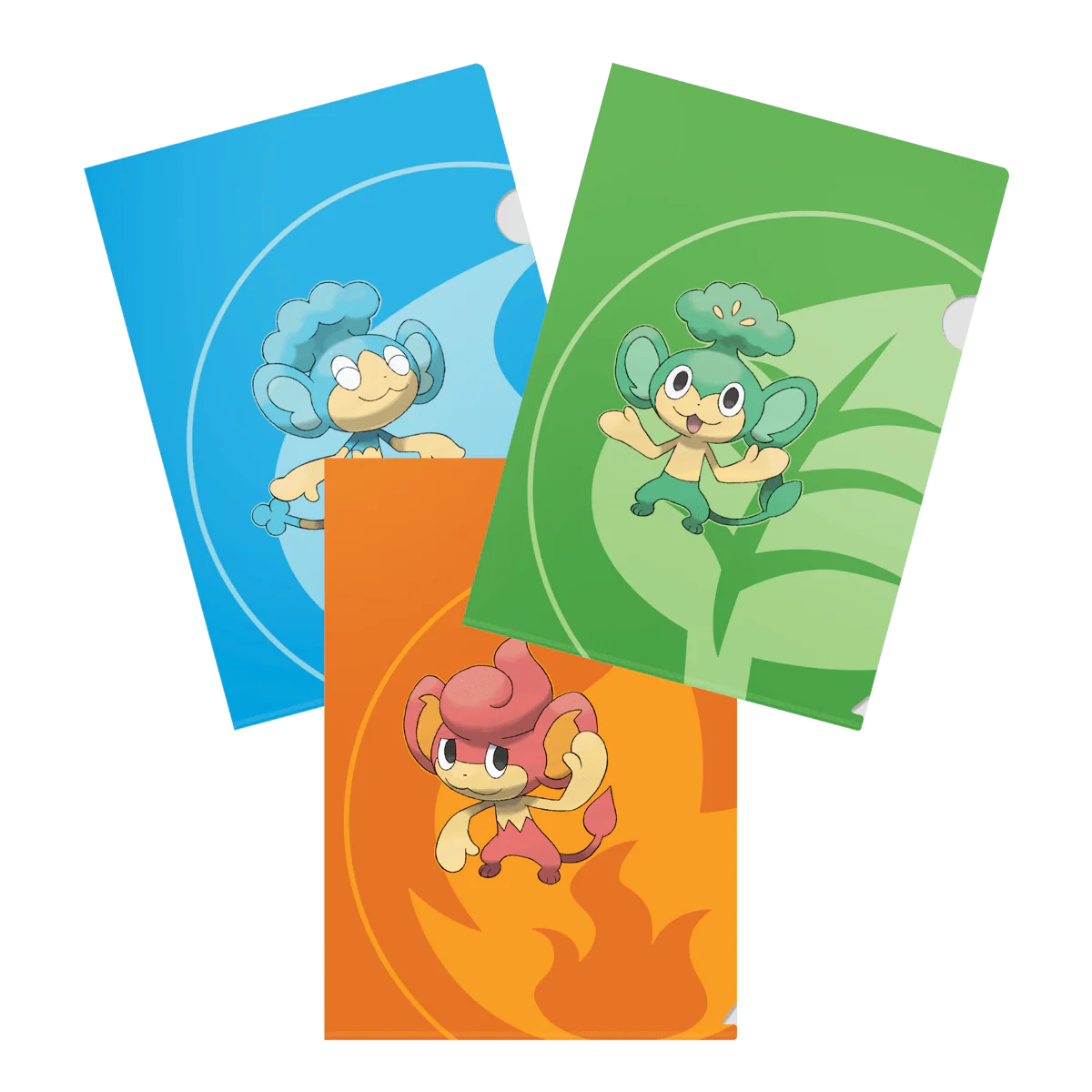 [Pokemon] Tournament Folio: Pansear, Pansage, Panpour (3 Pack)